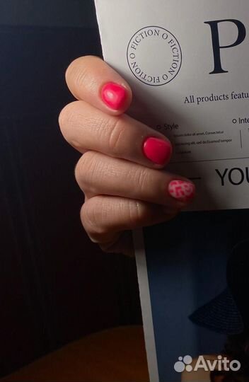 Маникюр с покрытием гель лак