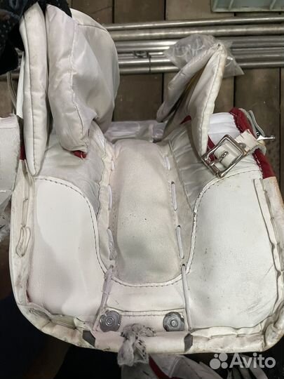 Вратарские щитки bauer reactor SR