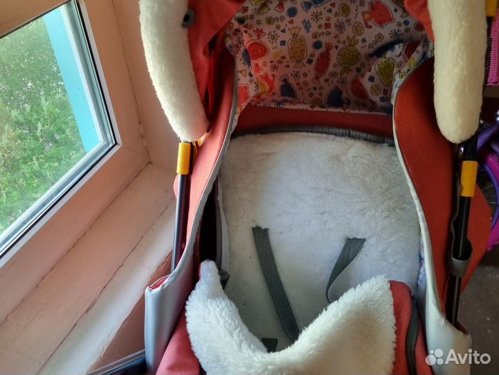 Детские санки коляска ника