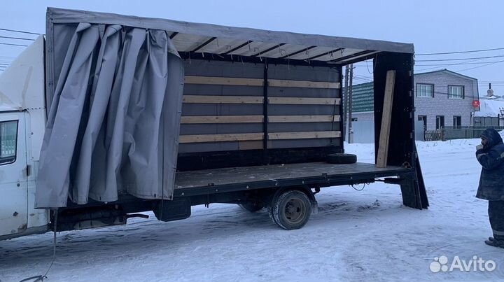 Грузоперевозки газель 6 метров межгород от 200км