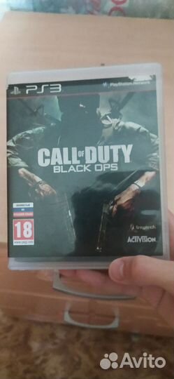 Диск с игрой Call of Duty Black Ops 1 на PS3