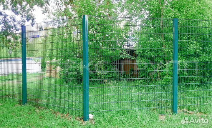 Заборы из 2D сетки под ключ