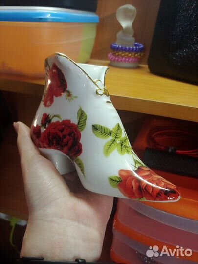 Фарфоровая туфелька England collection