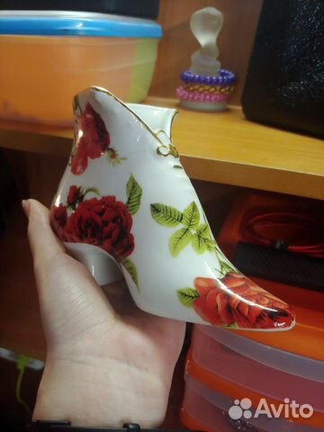 Фарфоровая туфелька England collection