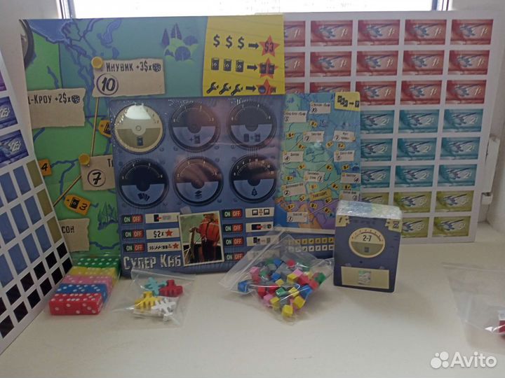 Настольные игры авиалинии юкона