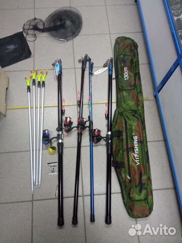 Рыболовные снасти набор для рыбалки
