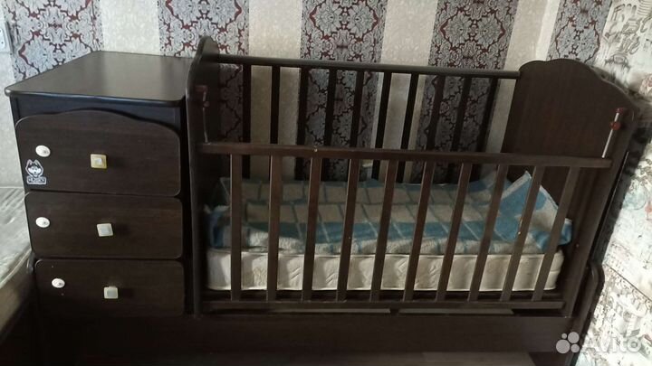 Детская кроватка трансформер