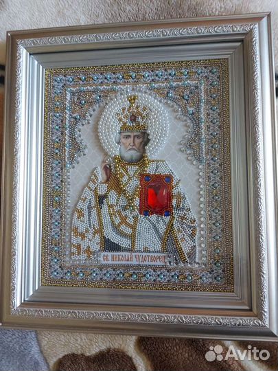 Иконы вышитые бисером