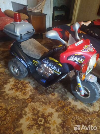 Детский электро мотоцикл