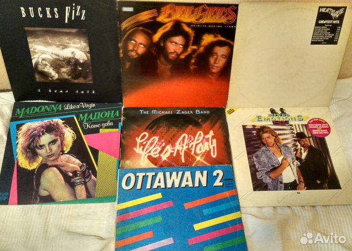 Виниловые пластинки фир ма N4(пополняемая)