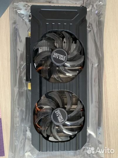 Видеокарта Palit GeForce GTX 1060 Dual 6GB