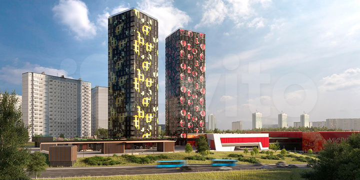 1-к. квартира, 27,6 м², 9/28 эт.