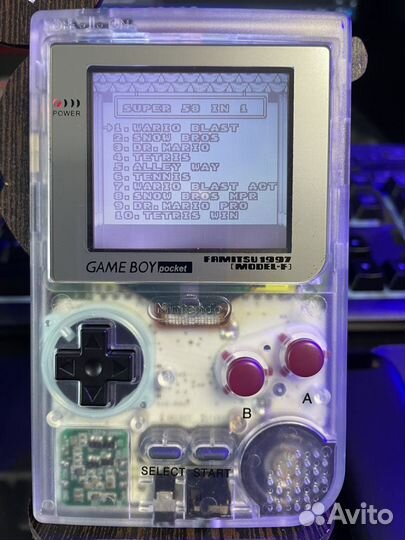 Gameboy Pocket с подсветкой