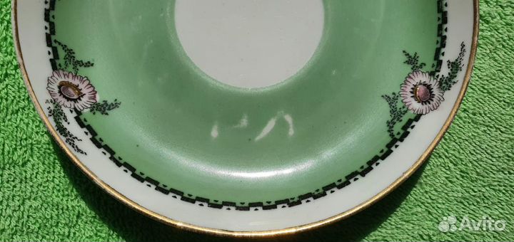 Блюдце 1930-е годы СССР Дулево