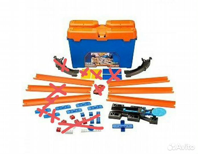 Hot wheels автомойка и огромный комплект треков
