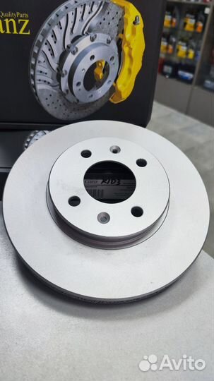 Диски тормозные передние Hyundai Solaris Kia Rio3