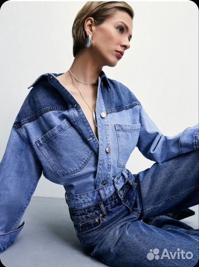 Джинсовая куртка zarina новая