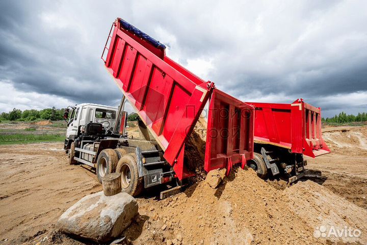 Песок карьерный доставка