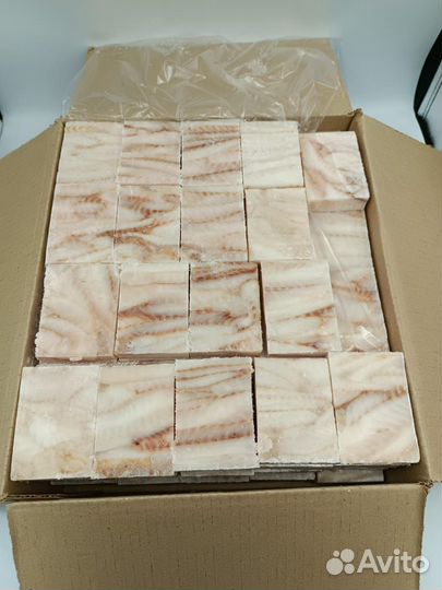 Филе минтая без кожи порционное мороженое