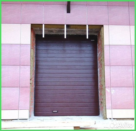 Гаражные секционные ворота