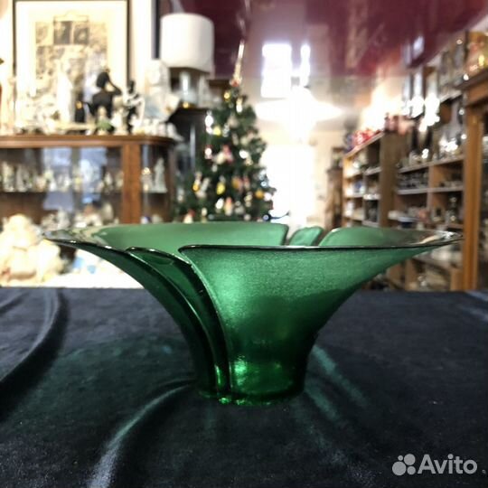 Ваза для фруктов Гусь Хрустальный