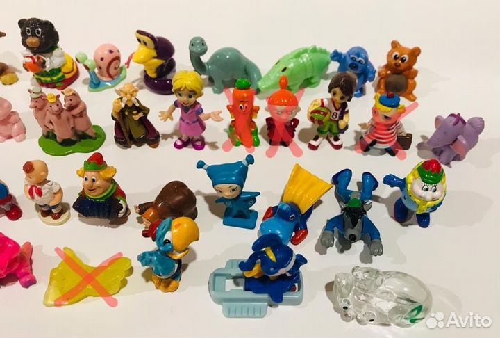 Игрушки из киндер сюрприза