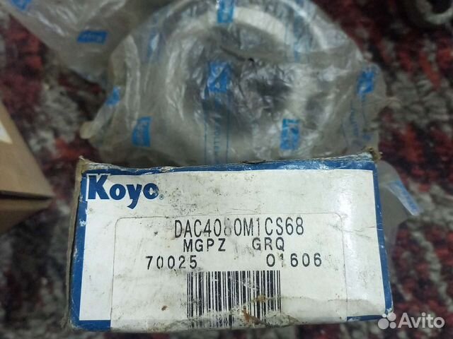 Передние ступичные подшипники Koyo Carisma