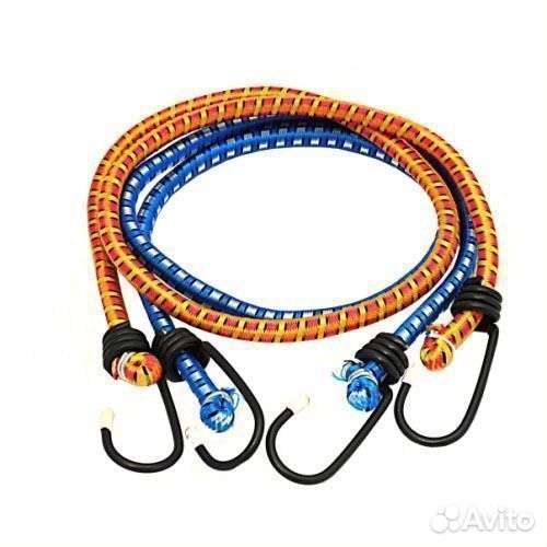 Резинка багажная с крючками 120 см