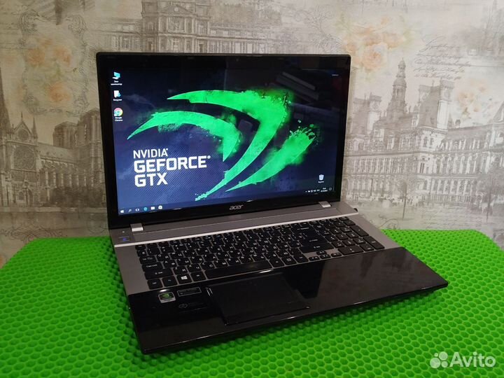 Игровой Воин Acer (17'3/i7-8ядр/12GB/GeF710/SSD+1T