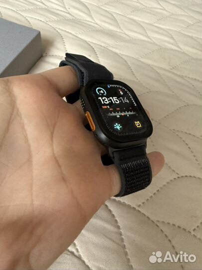 Apple watch ultra 2 black titanium