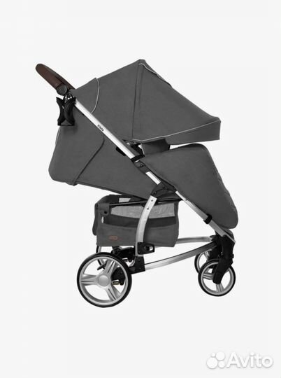 Прогулочная коляска carrello Vista steel gray