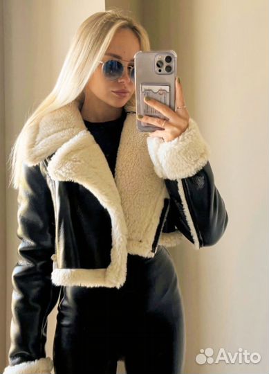 Дубленка zara