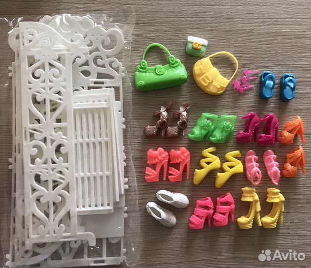 Туфли сумки для барби
