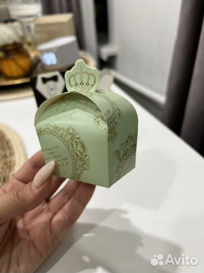 Бонбоньерка подарок гостям свадьба крещение