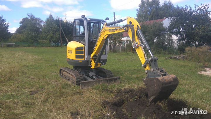 Услуги мини экскаватора и мини погрузчика