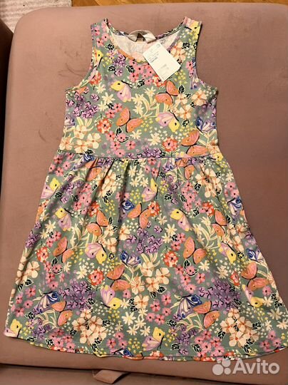 H&M платье летнее 134/140 новое