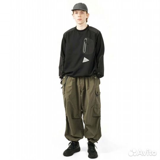 Брюки-карго And Wander Oversized cargo pants