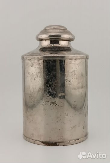 Банка для чая Чайница старинная Латунь Клеймо WMF