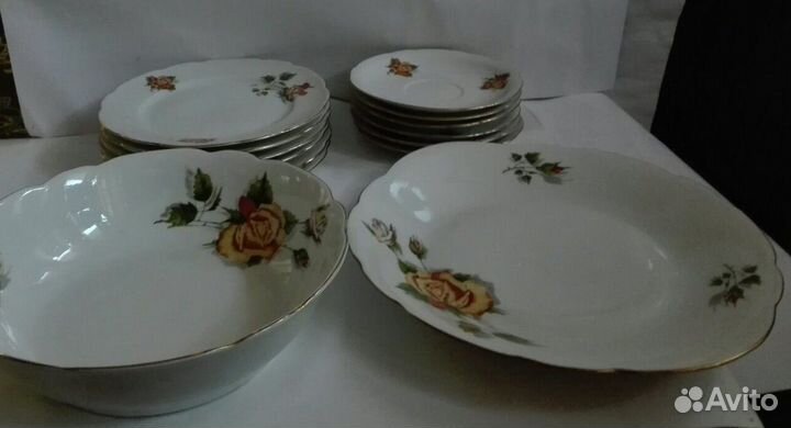 Столовый сервиз Польша Cmielow