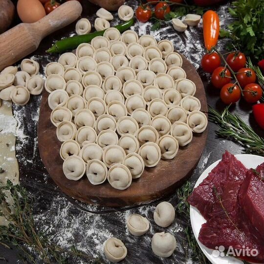 Голубцы домашние, пельмени, вареники