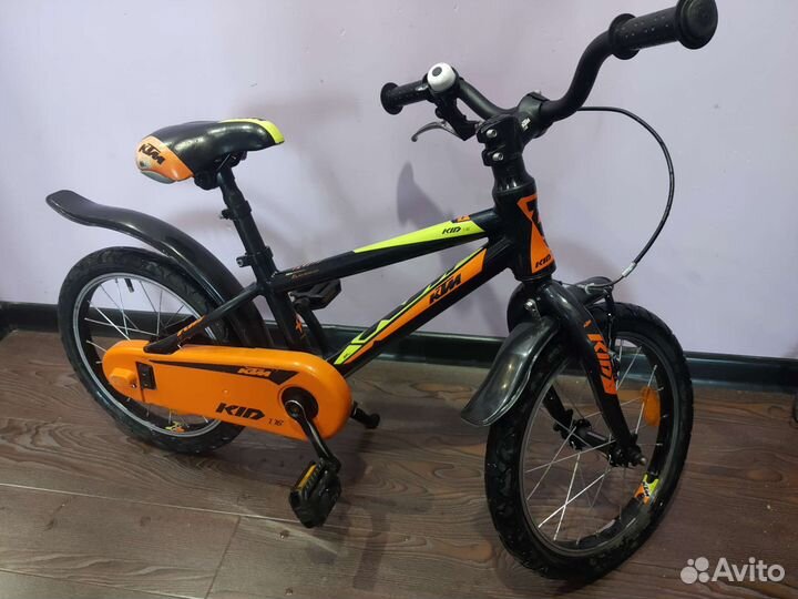 Детский велосипед KTM 16 белый