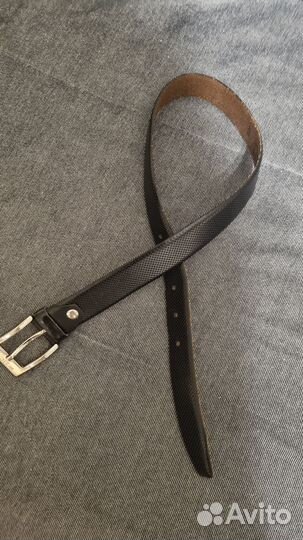 Ремень детский 45 см кожаный