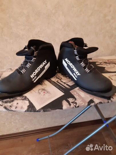 Лыжи Larsen и боткинки Nordway