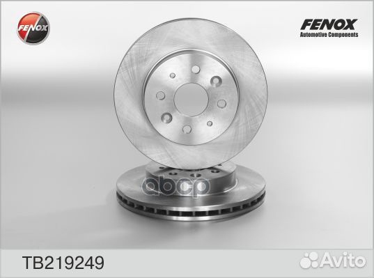 Диск тормозной перед прав/лев 5,37 TB219249