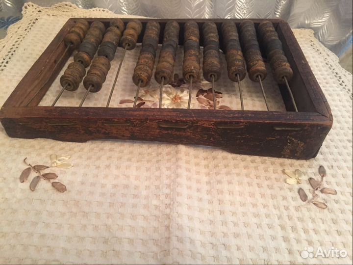 Счёты антикварные