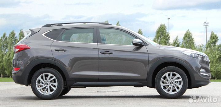 Рейлинги hyundai tucson 2015-гг.