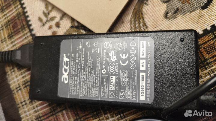 Блок питания для ноутбука acer