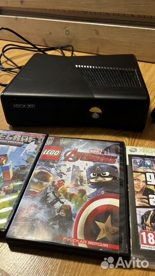 Xbox 360 приставка с kinect