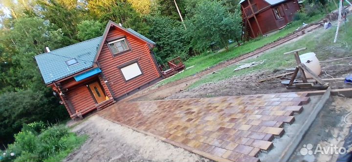 Брусчатка, тротуарная плитка