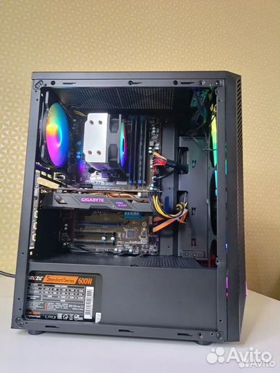 Игровой пк i7-7700K / 1650 / 16 / SSD